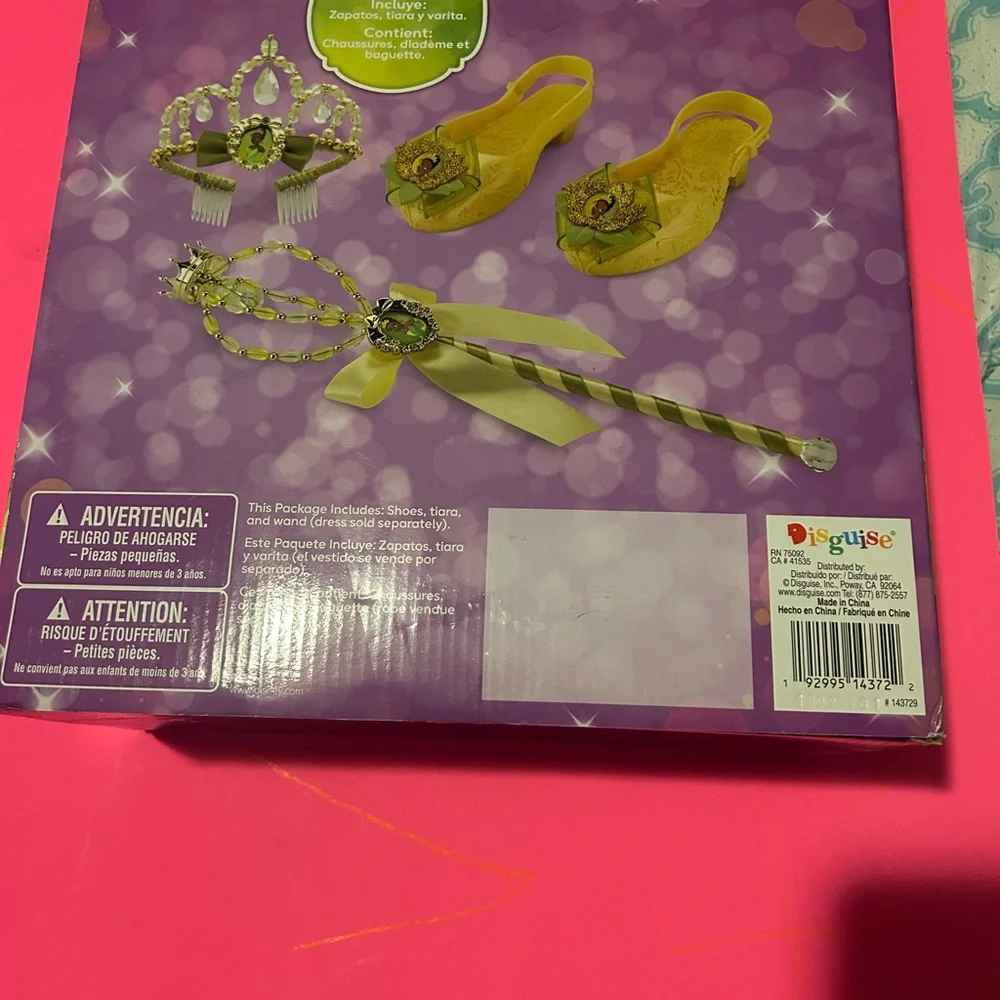 Disney Princess Tiana Dress-Up Set with Yellow and Gold Accents‎ - Picture 2 of 2